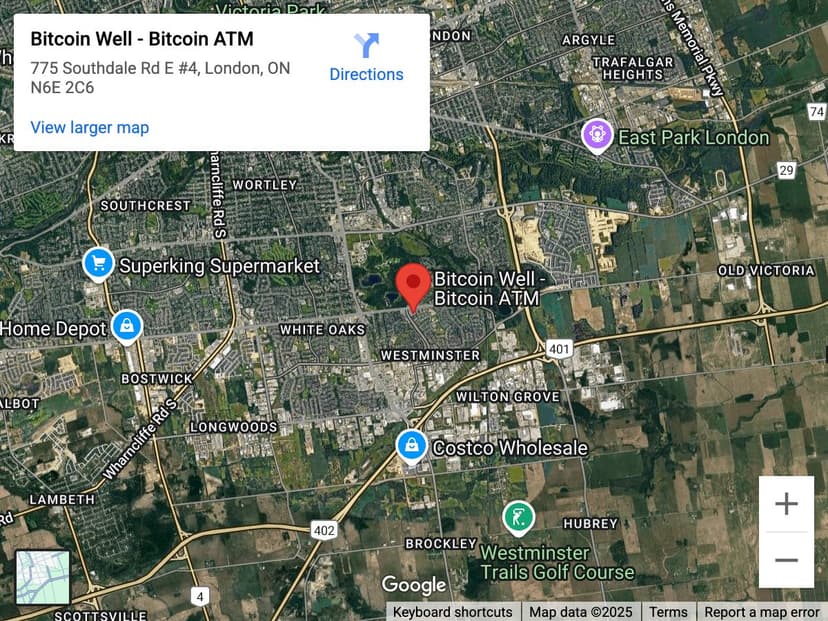 Map for Southdale Coin Laundry Bitcoin ATM