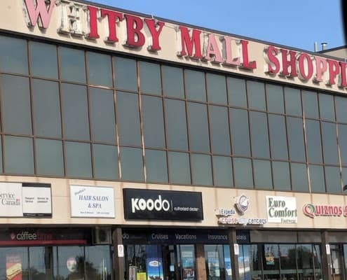 Directions to Whitby Mall