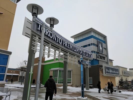Directions to Toronto Premium Outlets