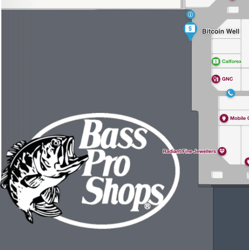 Map for Vaughan Mills Bitcoin ATM