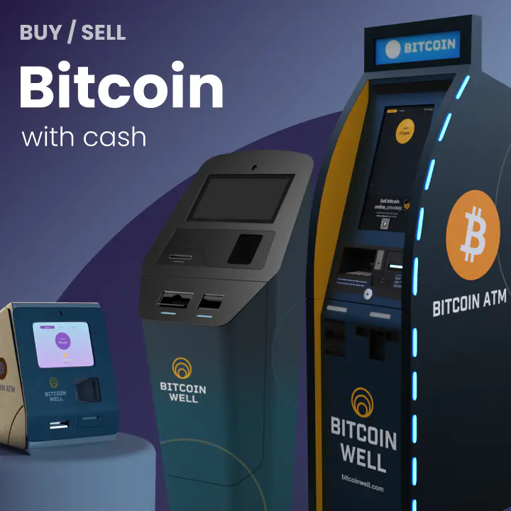 Bitcoin Well ATM serving neighbourhoods near North Lethbridge